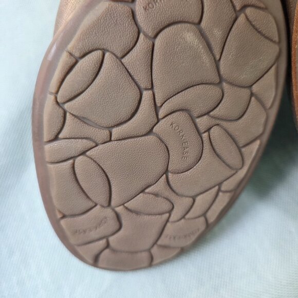 Kork-Ease Size 8M Brown Ankle Boots Size Zip Buckle Shoes Leather Western - Picture 11 of 11